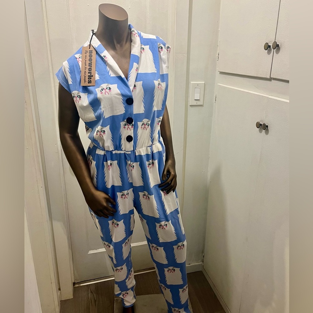 Nooworks Tanya Grump Cat Jumpsuit